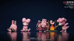 1/20 Scale World Zukan Elekid & Magby - Pokemon Statue - ZaoWuGuan Studio