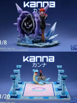 1/20 Scale World Zukan Elite Four Series 001 Lorelei - Pokemon Resin Statue - MG Studios
