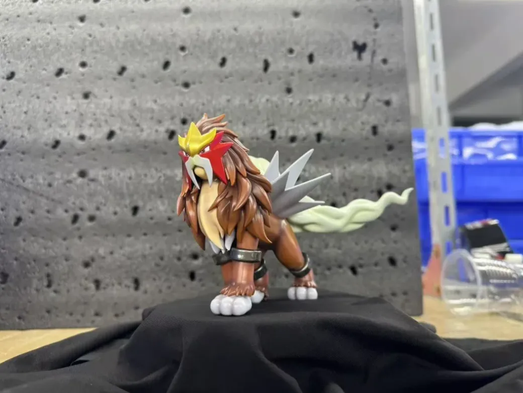 1/20 Scale World Zukan Entei - Pokemon Statue - DuanZaoJiang Studios