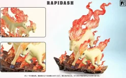 1/20 Scale World Zukan Evolution of Rapidash Set & Cloyster Set - Pokemon Resin Statue - VS Studio