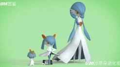 1/20 Scale World Zukan Evolution of Gardevoir Set - Pokemon Statue - OM Studio