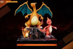 1/20 Scale World Zukan Evolution of Charmander Set - Pokemon Resin Statue - Unlimited Studios