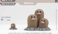 1/20 Scale World Zukan Evolution of Sandslash Set & Alola Sandslash Set & Rhyhorn Set & Dugtrio Set - Pokemon Resin Statue - VS Studio