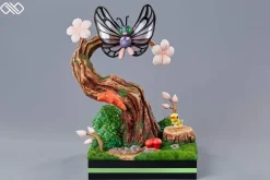 1/20 Scale World Zukan Evolution of Caterpie Set - Pokemon Resin Statue - Unlimited Studios