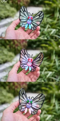 1/20 Scale World Zukan Evolution of Caterpie Set - Pokemon Resin Statue - Unlimited Studios