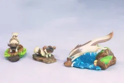 1/20 Scale World Zukan Evolution of Zigzagoon Set - Pokemon Resin Statue - Jiang Studios