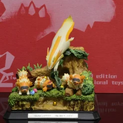 1/20 Scale World Zukan Evolution of Zigzagoon Set - Pokemon Resin Statue - Jiang Studios
