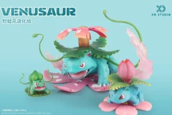 1/20 Scale World Zukan Evolution of Venusaur Set - Pokemon Resin Statue - XO Studio