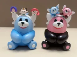 1/20 Scale World Zukan Evolution of Stufful Set - Pokemon Resin Statue - Team Rocket Studio