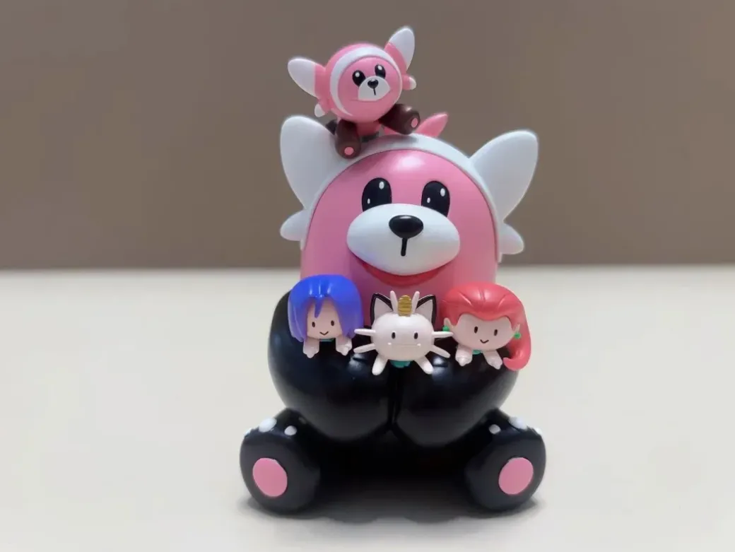 1/20 Scale World Zukan Evolution of Stufful Set - Pokemon Resin Statue - Team Rocket Studio
