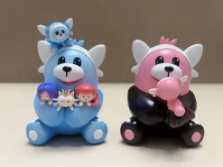1/20 Scale World Zukan Evolution of Stufful Set - Pokemon Resin Statue - Team Rocket Studio