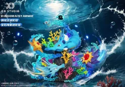 1/20 Scale World Zukan Evolution of Kingdra Set & Starmie Set - Pokemon Resin Statue - XO Studio