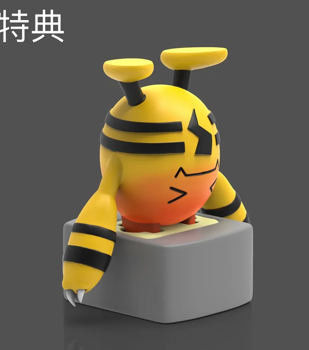 1/20 Scale World Zukan Evolution of Electivire Set - Pokemon Resin Statue - VK Studio