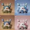 1/20 Scale World Zukan Evolution of Snorlax Set - Pokemon Statue - GuangZhu Studio