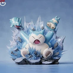 1/20 Scale World Zukan Evolution of Snorlax Set - Pokemon Statue - GuangZhu Studio