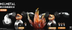 1/20 Scale World Zukan Evolution of Melmetal Set - Pokemon Resin Statue - Wonder Studio