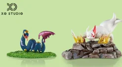 1/20 Scale World Zukan Evolution of Seviper & Zangoose & Cacturne Set - Pokemon Statue - XO Studio