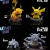 1/20 Scale World Zukan Evolution of Marill & Raichu & Rhydon & Dewgong Set - Pokemon Statue - UING Studios