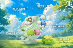 1/20 Scale World Zukan Evolution of Hoppip Set - Pokemon Resin Statue - JB Studio