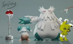 1/20 Scale World Zukan Evolution of Abomasnow Set - Pokemon Resin Statue - Jiang Studios