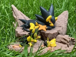 1/20 Scale World Zukan Evolution of Luxray Set - Pokemon Statue - ZB Studio