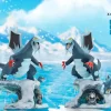 1/20 Scale World Zukan Evolution of Baxcalibur Set - Pokemon Statue - XO Studio
