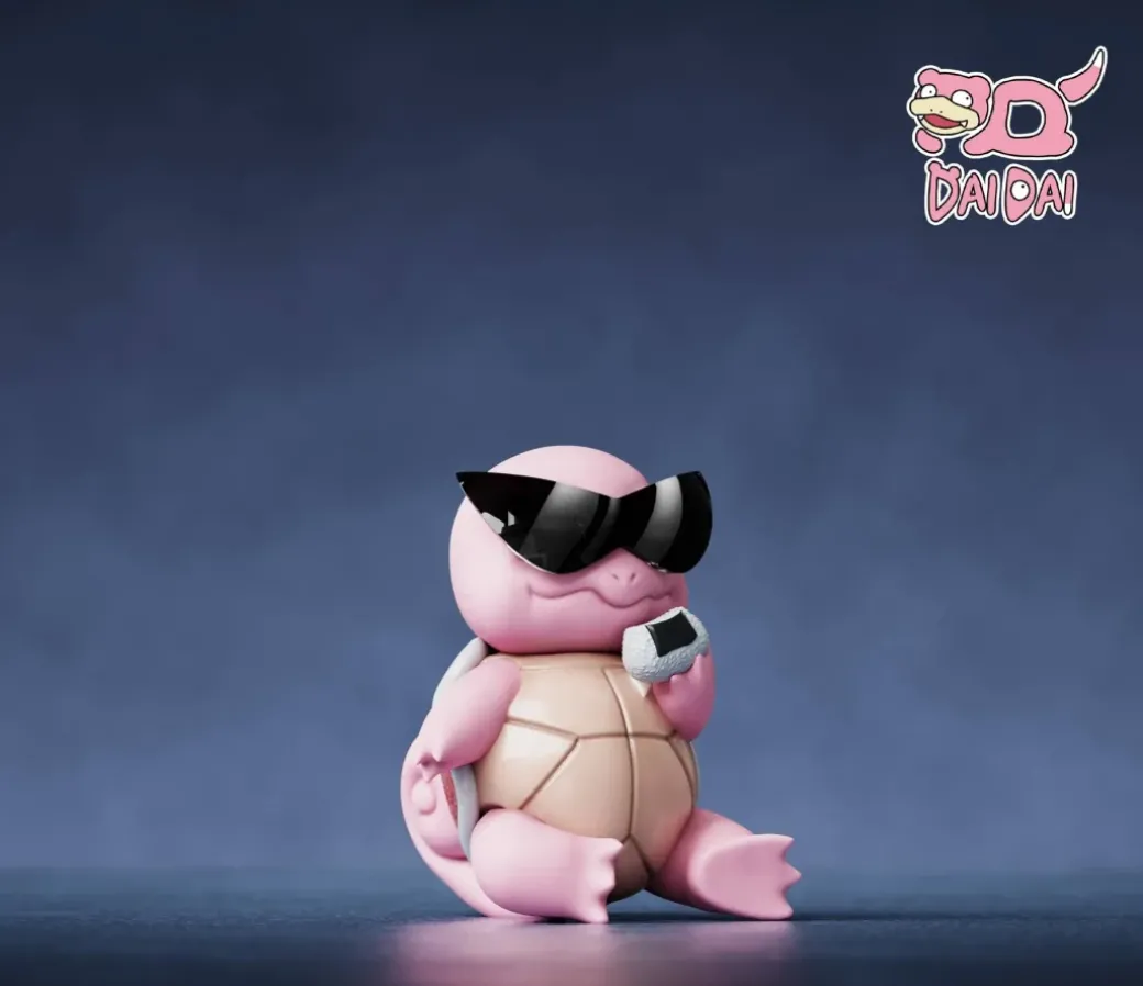 1/20 Scale World Zukan Evolution of Blastoise Set - Pokemon Statue - DaiDai Studio