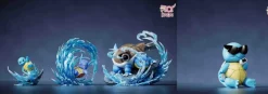 1/20 Scale World Zukan Evolution of Blastoise Set - Pokemon Statue - DaiDai Studio