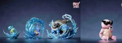 1/20 Scale World Zukan Evolution of Blastoise Set - Pokemon Statue - DaiDai Studio