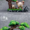 1/20 Scale World Zukan Evolution of Primeape Set - Pokemon Resin Statue - HanHan Studio