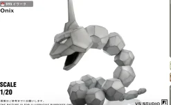 1/20 Scale World Zukan Evolution of Onix Set & Omanyte Set - Pokemon Resin Statue - VS Studio