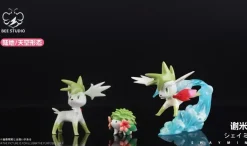 1/20 Scale World Zukan Evolution of Shaymin Set - Pokemon Resin Statue - Bee Studio