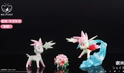 1/20 Scale World Zukan Evolution of Shaymin Set - Pokemon Resin Statue - Bee Studio