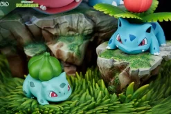 1/20 Scale World Zukan Evolution of Bulbasaur Set - Pokemon Resin Statue - Unlimited Studios