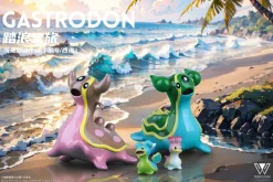 1/20 Scale World Zukan Evolution of Gastrodon Set - Pokemon Statue - Wonder Studio