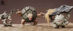 1/20 Scale World Zukan Evolution of Geodude Set - Pokemon Resin Statue - Flying Mouse Studio