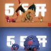 1/20 Scale World Zukan Evolution of Charizard Set & Tangrowth Set - Pokemon Resin Statue - 55Kai Tujianbuquan Studio