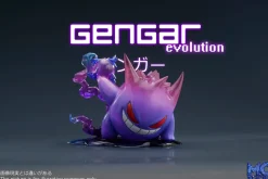 1/20 Scale World Zukan Evolutionary Combination Series Gengar Family - Pokemon Resin Statue - MG Studios