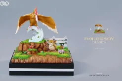 1/20 Scale World Zukan Evolution of Rattata Set & Spearow Set - Pokemon Resin Statue - Unlimited Studios