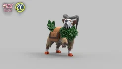 1/20 Scale World Zukan Evolution of Gogoat Set - Pokemon Resin Statue - EC-Studio