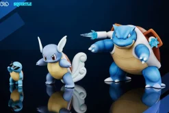 1/20 Scale World Zukan Evolution of Squirtle Set - Pokemon Resin Statue - Unlimited Studios