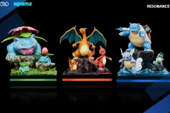 1/20 Scale World Zukan Evolution of Squirtle Set - Pokemon Resin Statue - Unlimited Studios