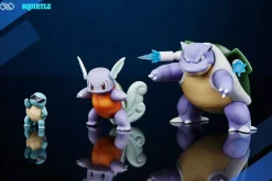 1/20 Scale World Zukan Evolution of Squirtle Set - Pokemon Resin Statue - Unlimited Studios