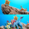 1/20 Scale World Zukan Evolution of Buizel Set & Whiscash Set & Feraligatr Set - Pokemon Statue - ShengTaiPinTu Studio