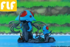 1/20 Scale World Zukan Evolution of Tentacool Set - Pokemon Resin Statue - FLF Studio