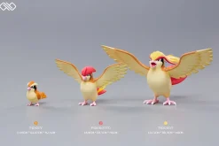 1/20 Scale World Zukan Evolution of Pidgeot Set - Pokemon Resin Statue - Unlimited Studios