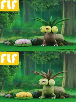 1/20 Scale World Zukan Evolution of Exeggutor Set - Pokemon Statue - FLF Studio