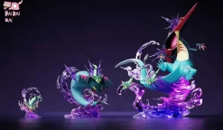 1/20 Scale World Zukan Evolution of Dragapult Set - Pokemon Statue - DaiDai Studio