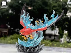 1/20 Scale World Zukan Evolution of Talonflame Set - Pokemon Statue - Clover Studio