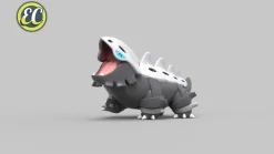 1/20 Scale World Zukan Evolution of Aggron Set - Pokemon Statue - EC-Studio